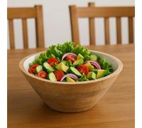 Orsina Kara Medium Round Wooden Bowl