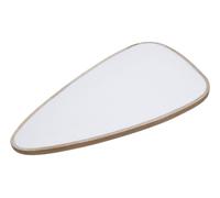 Orsina Kara Small Natural Serving Dish in White Orsina White