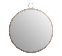 Orsina Karval Round Wall Mirror With Gold Finish Frame