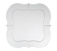 Orsina Katelyn Silver Rounded Wall Mirror Orsina Silver