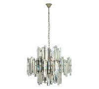 Orsina Kelona Large Chandelier in Silver Orsina Silver