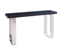 Orsina Kerala U Shaped Base Console Table in Black Orsina Black