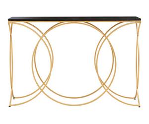 Orsina Kia Black Console Table