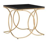 Orsina Kia Black Metal Side Table