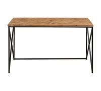 Orsina Kickford Console With Natural Parquet Top