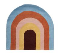 Orsina Kids Rainbow Rug | Size: 100 cm diameter Orsina Multicolor 100 cm diameter
