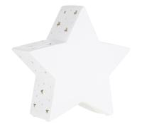 Orsina Kids Star Night Light, Playful Yellow Ceramic Star With Warm Gentle Glow, Provides Reassuring Light in White Orsina White