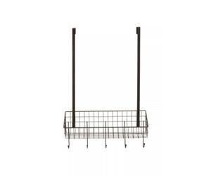 Orsina Kirby Black Over The Door Hanger Organiser