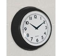 Orsina Kitchen Clock Black Retro Boston