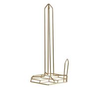 Orsina Kitchen Roll Holder With Matte Gold Finish, Stylish Wire Frame Design For Modern Kitchens, Durable Metal