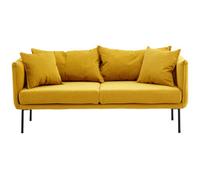 Orsina Kolding Two Seater Yellow Sofa