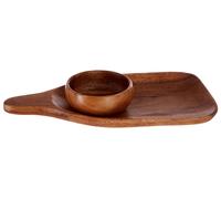 Orsina Kora 2Pc Paddle Dish Serving Set in Natural Orsina Natural