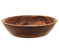 Interiors By Ph Acacia Wood Large Round Bowl, Brown