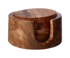 Orsina Kora Olive Wood Coaster
