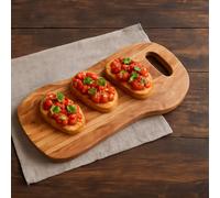 Orsina Kora Serving Board With Handle in Natural Orsina Natural