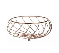 Orsina Kuper Fruit Basket With Swirl Base