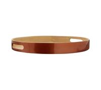 Orsina Kyoto Large Round Rose Gold Serving Tray