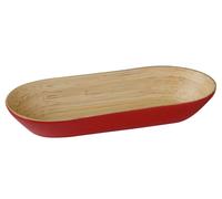 Orsina Kyoto Oblong Bowl in Red Orsina Red