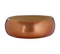 Kyoto Bowl, Spun Bamboo, Metallic Rose Gold, Medium