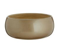 Kyoto Bowl, Spun Bamboo, Metallic Gold, Small