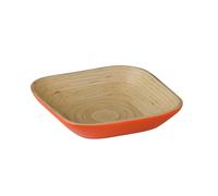 Orsina Kyoto Small Square Bowl in Orange Orsina Orange