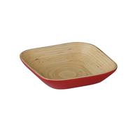 Orsina Kyoto Small Square Bowl in Red Orsina Red