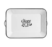 Orsina La Cuisine De Mere Tray, Beautiful Design in White Orsina White