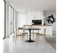 Orsina Laila Large Black Dining Table