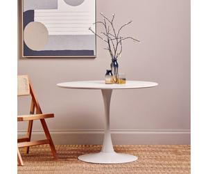 Orsina Laila Small Dining Table With White Top
