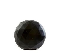 Orsina Large Black And Copper Pendant Light, Modern Geometric Pendant Ceiling Lamp, Black Metal Pendant Light