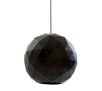 Orsina Large Black & Copper Pendant Light, Modern Geometric Pendant Ceiling Lamp, Black Metal Pendant Light Orsina Black
