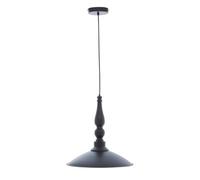 Premier Housewares Large Leni Black and Gold Pendant Light