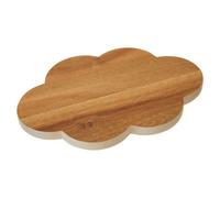 Large Cloud Chopping Board, Thick and Durable Cutting Board for Kitchen Worktops, Kitchen Chopping Board Premier Housewares Brown One Size