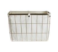 Orsina Large Gold Finish Iron Wire Storage Basket
