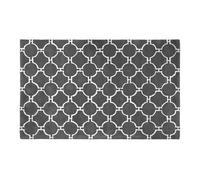 Orsina Large Grey Hand Woven Rug, Durable Wool Cotton Blend Kensington Rug, Soft Underfoot Circle Design Rug | Size: Small Orsina Grey Small
