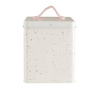 Orsina Large Storage Canister, Charming Ceramic Jar With Heart Motif And Airtight Lid, Ideal For Tea, Coffee,