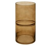 Orsina Large Vase, Textured Vase For Artificial Flowers, Versatile Glass Vase, Durable Vase To Display Flowers