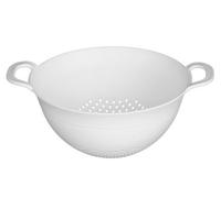 Orsina Large White Plastic Colander With Dual Handles,kitchen Strainer For Draining,dishwasher Safe Kitchen Tool