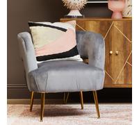 Orsina Larissa Chair in Grey Orsina Grey