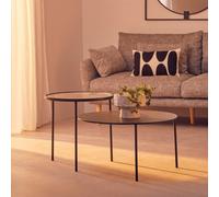 Premier Housewares Monochrome Coffee Table, Black