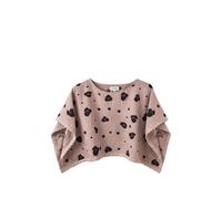 orsina leopard-print lace-trim top - Neutrals 00