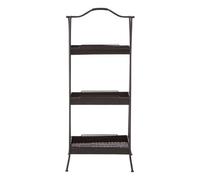 Orsina Lexa Black Metal Storage Rack, Delivered Fully Assmbled