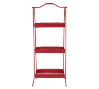 Orsina Lexa Red Metal Storage Rack, Delivered Fully Assmbled