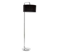 Orsina Leyna Chrome Base Floor Lamp
