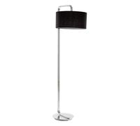 Orsina Leyna Floor Lamp with Black Fabric Shade Orsina Black