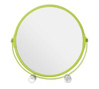 Orsina Lime Green Shaving Mirror With Feet, Portable Face Mirror For Daily Grooming, Dressing Table Makeup Mirror Orsina Green