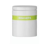 Premier Housewares Silicone Band Biscuit Canister - Lime Green