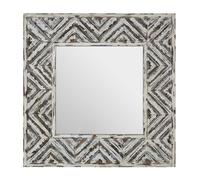 Orsina Lombok Natural Wood Frame Wall Mirror