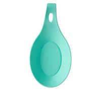 Orsina Luxe Light Green Silicone Spoon Rest,heat-Resistant Spoon Holder,non-Stick Spoon Rest With Hanging Loop