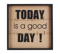 Today Is A Good Day Peg Photo Frame Premier Housewares Brown One Size